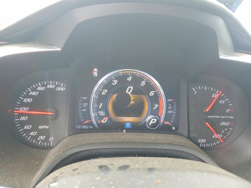 2015 Chevrolet Corvette stingray VIN 1G1YD2D73F5100155 COPART salvage auction — FRONT END, GA - CERT OF TITLE-SALVAGE, sold $14,600 on 2026-07-17 (photo 9)