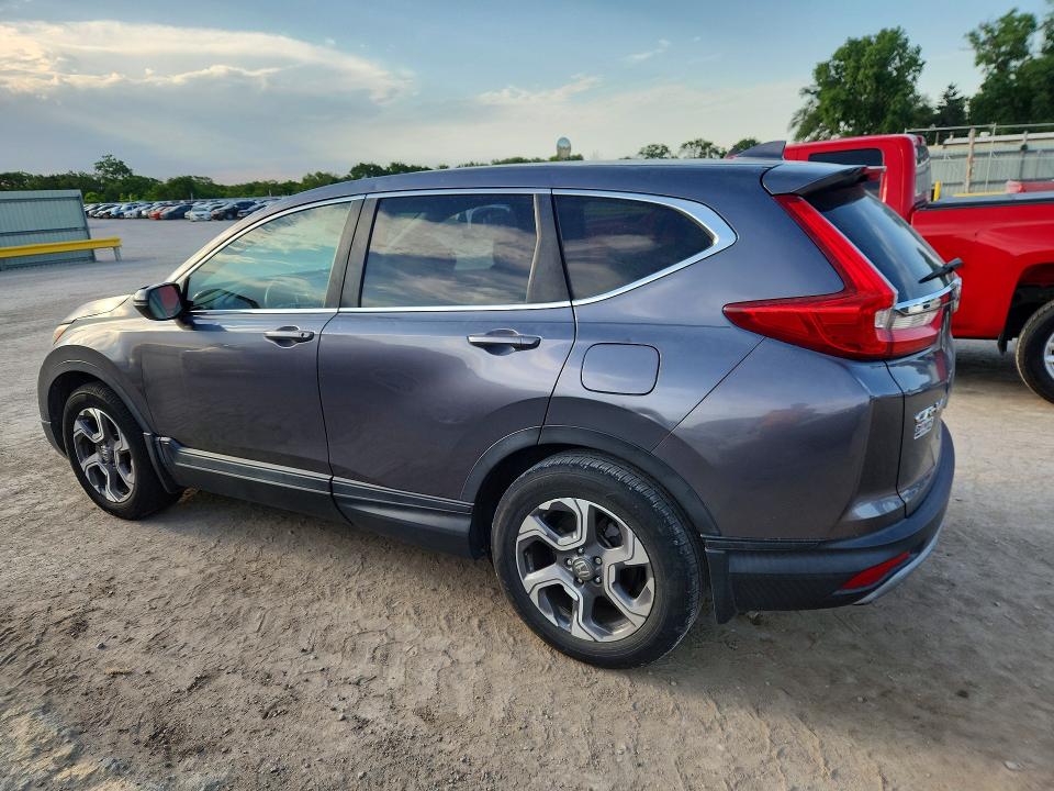 2017 Honda Cr-v VIN 7FARW1H54HE043723 COPART salvage auction — HAIL, Ca - Salvage Certificate, sold $4,300 on 2026-07-15 (photo 2)