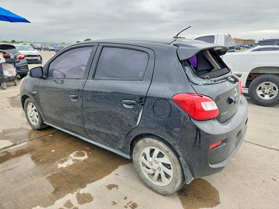 2018 Mitsubishi VIN ML32A4HJ3JH011946 COPART salvage auction — REAR END, Tx - Salvage Vehicle Title, sold $350 on 2026-07-23 (photo 2)