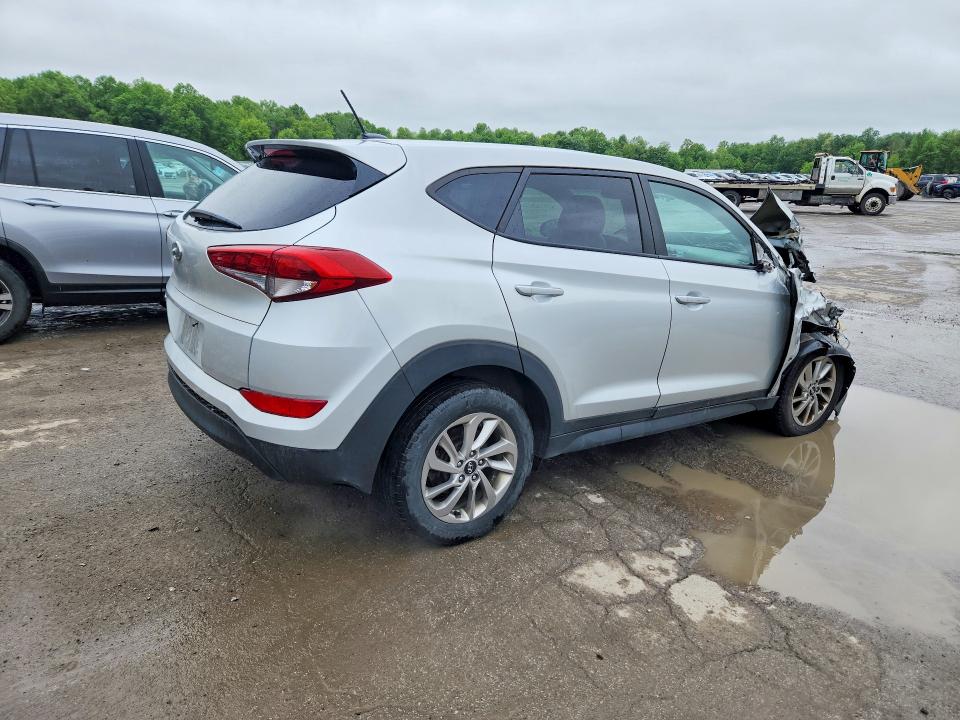 2017 Hyundai Tucson VIN KM8J23A43HU285939 COPART salvage auction — FRONT END, Pa - Certificate Of Salvage, sold $1,800 on 2026-07-16 (photo 3)