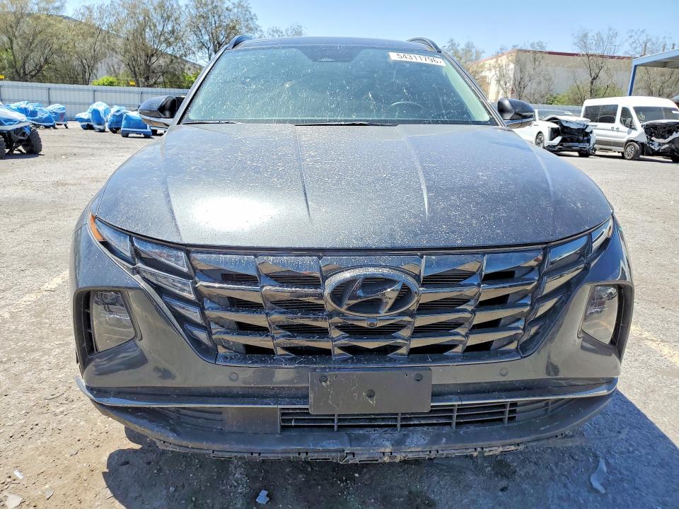 2022 Hyundai Tucson VIN 5NMJE3AE5NH051373 COPART salvage auction — FRONT END, Nv - Salvage Title, sold $8,600 on 2026-07-30 (photo 5)