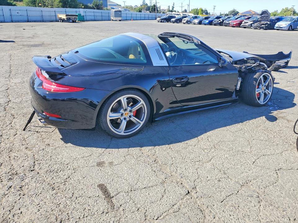 2016 Porsche 911 VIN WP0BB2A90GS136266 COPART salvage auction — FRONT END, CA - SALVAGE CERTIFICATE, sold $50,500 on 2026-07-31 (photo 3)