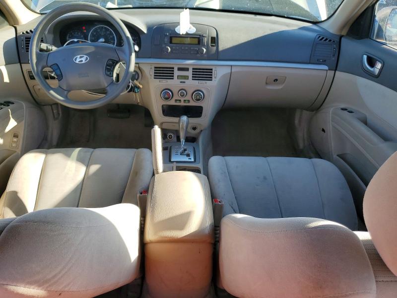 2008 Hyundai Sonata VIN 5NPET46C78H359186 COPART salvage auction — FRONT END, Nv - Salvage Title, sold $500 on 2026-07-08 (photo 8)
