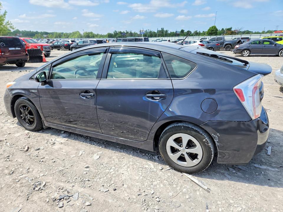 2015 Toyota Prius VIN JTDKN3DU9F0417831 COPART salvage auction — SIDE, Wv - Salvage Certificate, sold $1,350 on 2026-07-31 (photo 2)