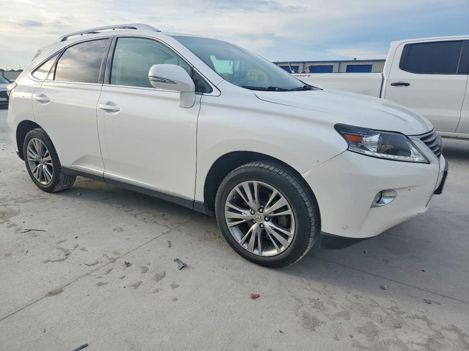 2013 Lexus Rx VIN 2T2ZK1BA9DC087532 COPART salvage auction — HAIL, Tx - Certificate Of Title, sold $3,700 on 2026-07-10 (photo 4)