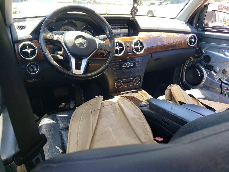 2013 Mercedes-benz Glk-klasse VIN WDCGG5HB8DF990986 COPART salvage auction — WATER/FLOOD, La - Cert Of Title-Salvage Flood, sold $2,950 on 2026-08-07 (photo 8)
