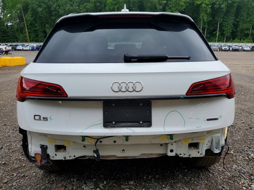 2023 Audi Q5 VIN WA1E2AFY1P2026330 COPART salvage auction — REAR END, Nc - Salvage Certificate Of Title, sold $19,300 on 2026-07-08 (photo 6)