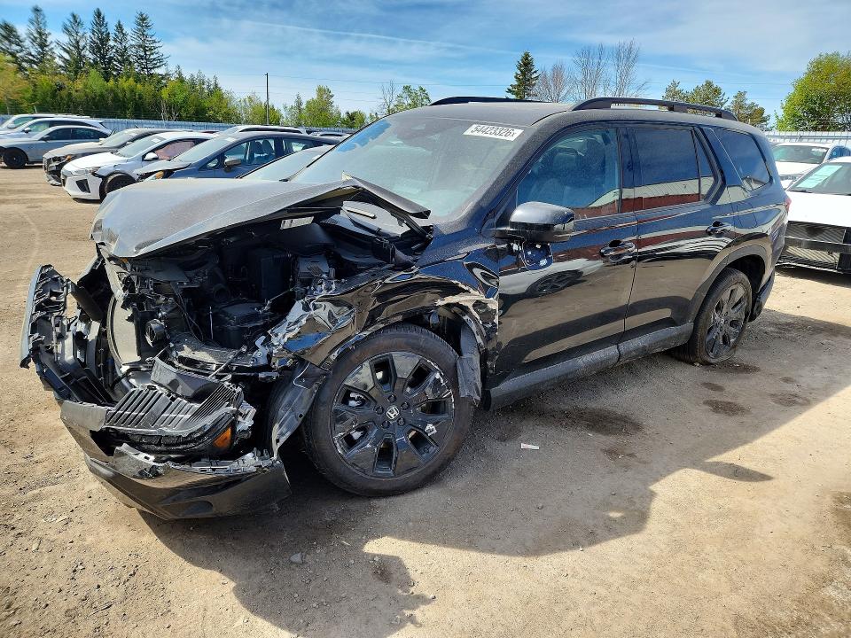 2026 Honda Pilot VIN 5FNYG1H92TB500836 COPART salvage auction — FRONT END, On - Permit Salvage, sold $13,500 on 2026-07-02 (photo 1)