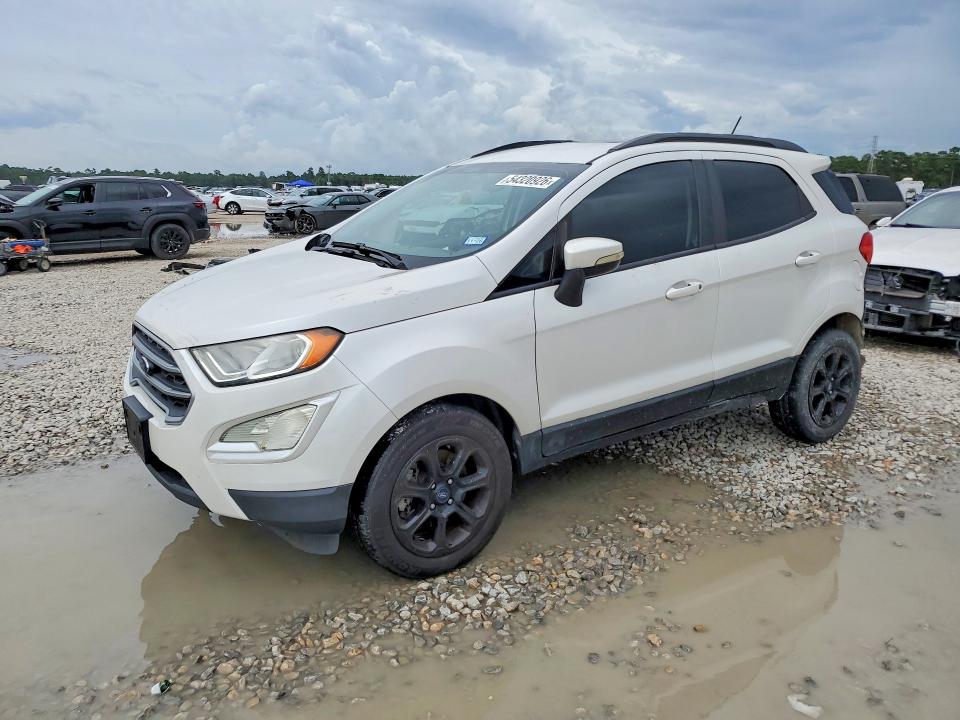 2019 Ford Ecosport VIN MAJ3S2GE2KC279110 COPART salvage auction — REAR END, Tx - Salvage Vehicle Title, sold $1,350 on 2026-07-31 (photo 1)
