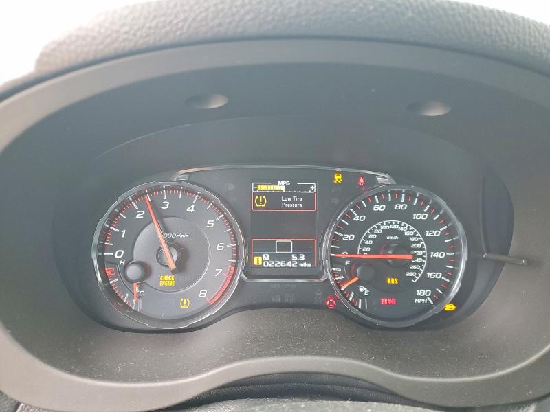2021 Subaru Wrx VIN JF1VA1C60M9811586 COPART salvage auction — FRONT END, In - Cert Of Title-Salvage Title, sold $6,900 on 2026-07-10 (photo 9)