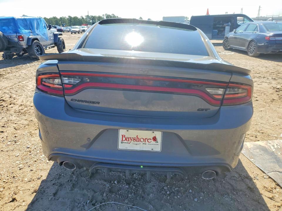 2023 Dodge Charger VIN 2C3CDXCT0PH616386 COPART salvage auction — ROLLOVER, Tx - Salvage Vehicle Title, sold $150 on 2026-07-24 (photo 6)