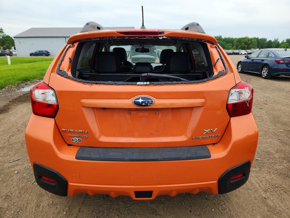2013 Subaru Xv VIN JF2GPAGC3D2852306 COPART salvage auction — HAIL, Oh - Cert Of Title-Salvage, sold $2,300 on 2026-07-02 (photo 6)