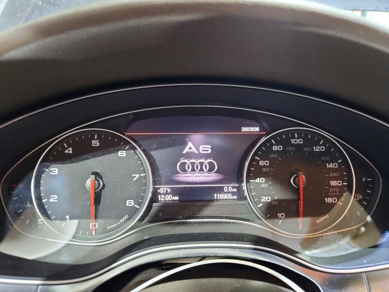 2012 Audi A6 VIN WAUBGAFC1CN004946 COPART salvage auction — FRONT END, Nh - Certificate Of Title, sold $975 on 2026-07-14 (photo 9)