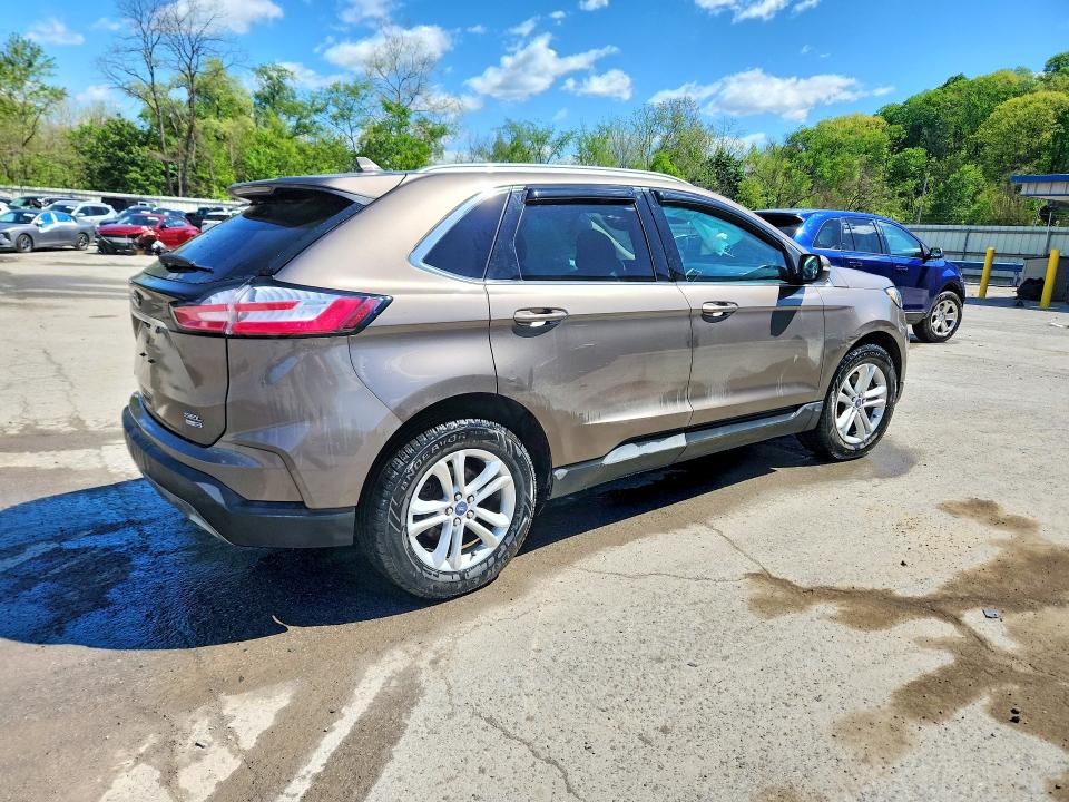 2019 Ford Edge VIN 2FMPK4J98KBC45347 COPART salvage auction — SIDE, PA - CERTIFICATE OF SALVAGE, sold $4,500 on 2026-07-02 (photo 3)