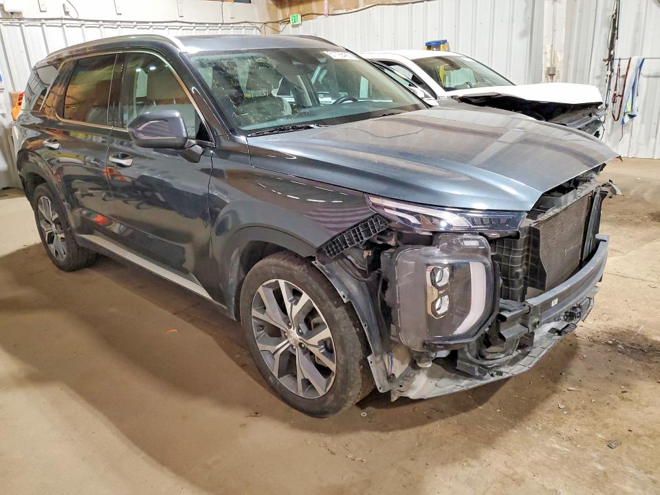 2021 Hyundai VIN KM8R4DHE6MU299491 COPART salvage auction — REAR END, Tn - Salvage Certificate, sold $3,500 on 2026-07-14 (photo 4)