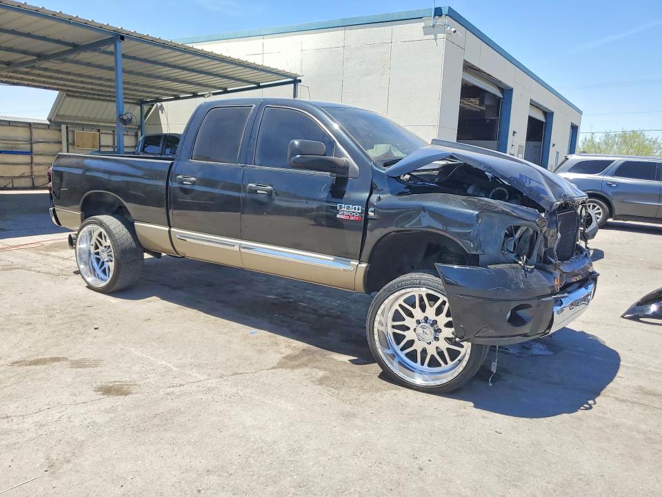 2009 Dodge Ram VIN 3D7KS28L89G551143 COPART salvage auction — FRONT END, Tx - Salvage Vehicle Title, sold $12,000 on 2026-07-17 (photo 4)