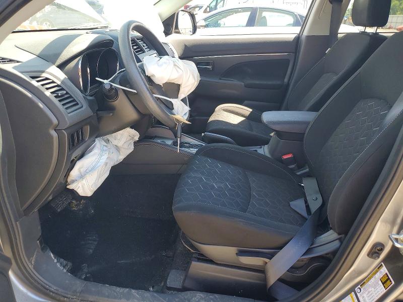 2022 Mitsubishi VIN JA4ARUAU7NU004639 COPART salvage auction — FRONT END, OH - CERT OF TITLE-SALVAGE, sold $425 on 2026-07-28 (photo 7)