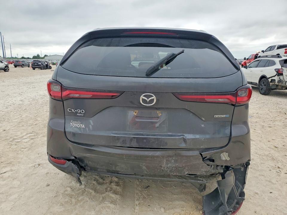 2024 Mazda VIN JM3KKBHA7R1120209 COPART salvage auction — FRONT END, Tx - Salvage Vehicle Title, sold $500 on 2026-07-30 (photo 6)