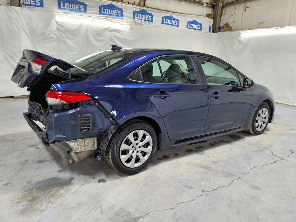 2022 Toyota Corolla VIN 5YFEPMAE1NP385049 COPART salvage auction — REAR END, Tn - Certificate Of Title, sold $3,250 on 2026-07-02 (photo 3)