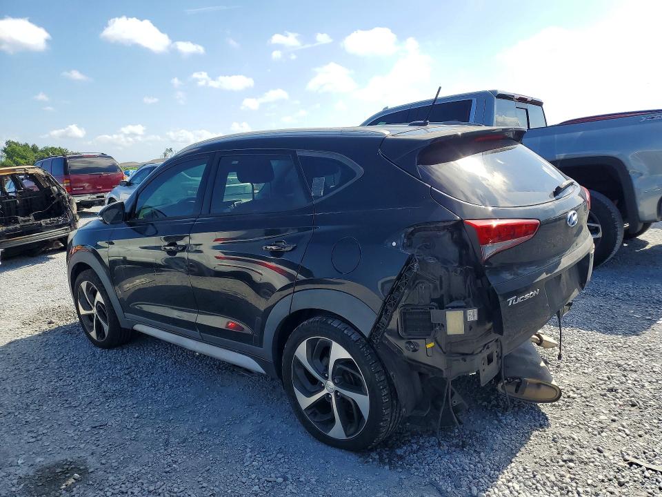 2017 Hyundai Tucson VIN KM8J33A22HU480488 COPART salvage auction — REAR END, Fl - Cert Of Title Slvg Rebuildable, sold $500 on 2026-07-28 (photo 2)