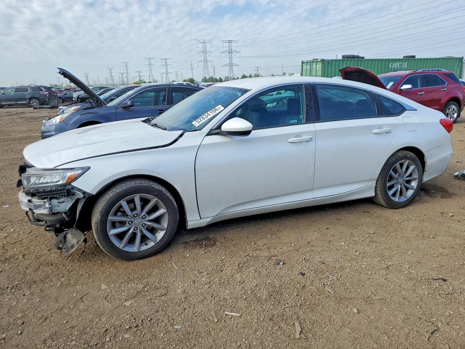 2021 Honda Accord VIN 1HGCV1F15MA078974 COPART salvage auction — FRONT END, Il - Salvage Certificate, sold $6,700 on 2026-07-02 (photo 1)