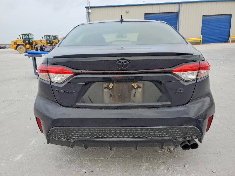2022 Toyota Corolla VIN JTDS4MCE2NJ098736 COPART salvage auction — FRONT END, Tx - Salvage Vehicle Title, sold $500 on 2026-07-28 (photo 6)