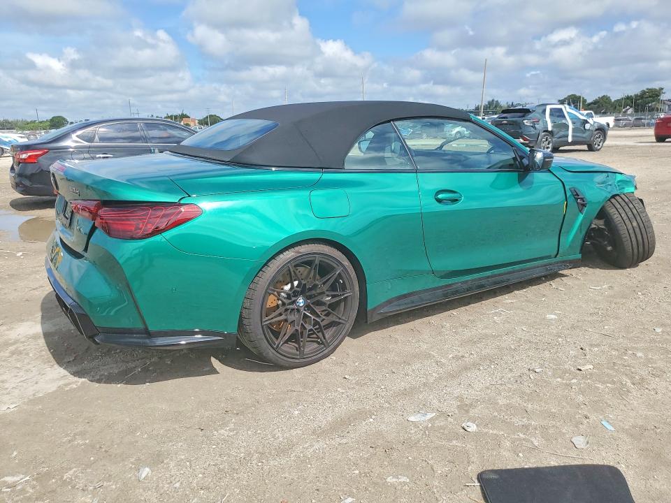 2026 BMW M4 VIN WBS43BA03TCX36347 COPART salvage auction — FRONT END, Fl - Cert Of Title Slvg Rebuildable, sold $46,250 on 2026-07-09 (photo 3)