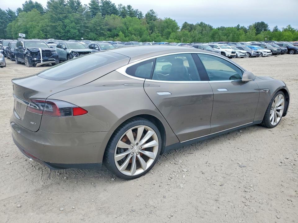 2016 Tesla VIN 5YJSA1E22GF129620 COPART salvage auction — FRONT END, Ma - Cert Of Title-Reconstrctd Coll, sold $4,600 on 2026-07-02 (photo 3)