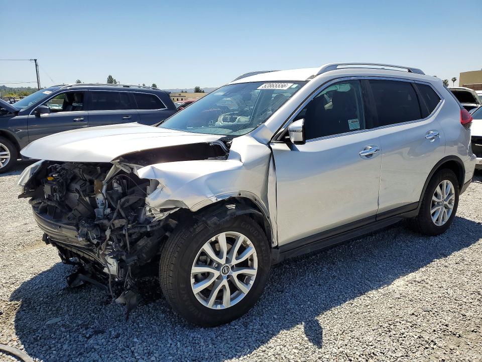 2020 Nissan Rogue VIN JN8AT2MTXLW032410 COPART salvage auction — FRONT END, Ca - Salvage Certificate, sold $2,100 on 2026-07-08 (photo 1)