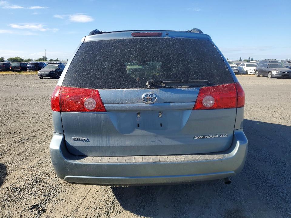 2010 Toyota Sienna VIN 5TDYK4CC9AS331619 COPART salvage auction — FRONT END, Ca - Salvage Certificate, sold $2,200 on 2026-07-16 (photo 6)