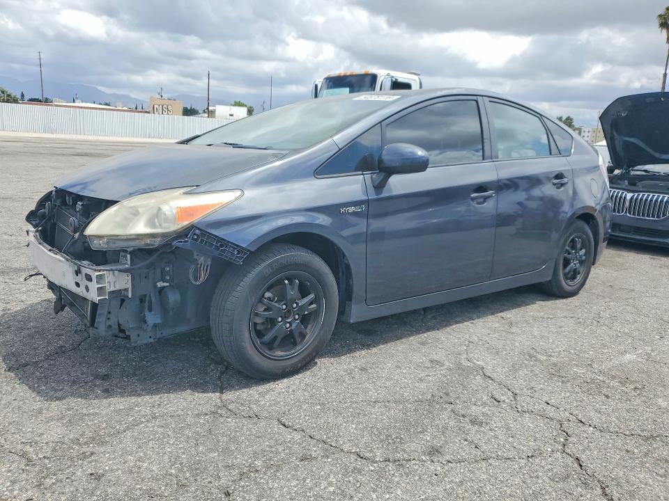 2013 Toyota Prius VIN JTDKN3DUXD5627922 COPART salvage auction — FRONT END, CA - SALVAGE CERTIFICATE, sold $1,550 on 2026-07-24 (photo 1)