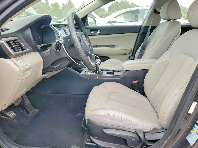 2017 Kia Optima VIN 5XXGT4L32HG153704 COPART salvage auction — FRONT END, Il - Salvage Certificate, sold $1,000 on 2026-07-21 (photo 7)