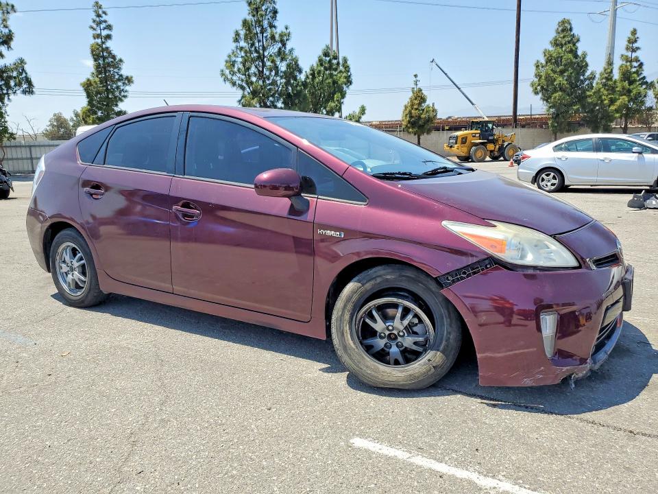 2013 Toyota VIN JTDKN3DU6D5571610 COPART salvage auction — FRONT END, Ca - Salvage Certificate, sold $2,750 on 2026-07-14 (photo 4)