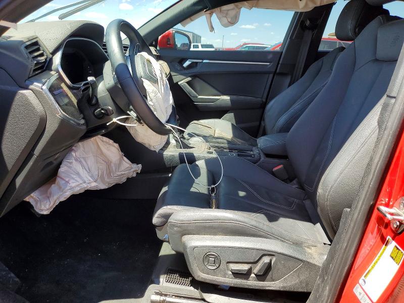 2024 Audi Q3 VIN WA1EEDF30R1062824 COPART salvage auction — FRONT END, Tx - Certificate Of Title (P), sold $11,400 on 2026-07-28 (photo 5)