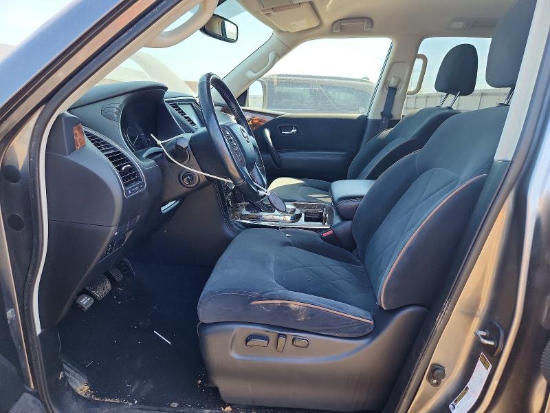 2018 Nissan Armada VIN JN8AY2NC9J9552707 COPART salvage auction — FRONT END, Il - Salvage Certificate, sold $5,000 on 2026-07-09 (photo 7)
