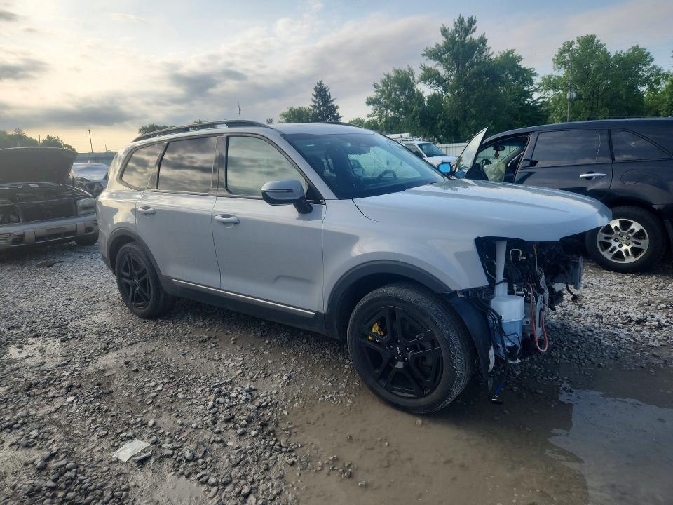 2023 Kia Telluride VIN 5XYP5DGC4PG353000 COPART salvage auction — FRONT END, Oh - Cert Of Title-Salvage, sold $9,600 on 2026-07-24 (photo 4)