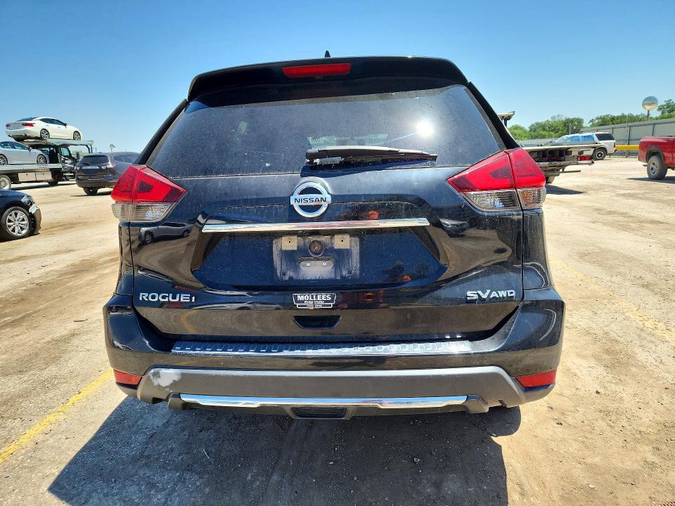 2017 Nissan Rogue VIN KNMAT2MV6HP526553 COPART salvage auction — HAIL, Ne - Cert Of Title-Salvage, sold $3,000 on 2026-07-15 (photo 6)