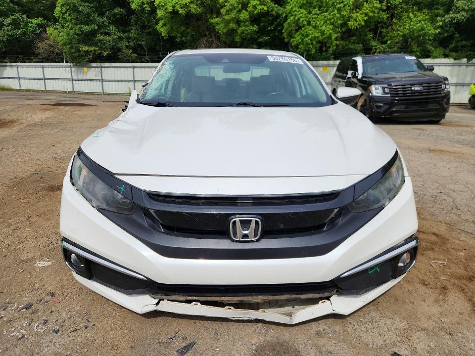 2019 Honda VIN 19XFC1F33KE014655 COPART salvage auction — FRONT END, La - Cert Of Title-Salvage, sold $4,350 on 2026-07-09 (photo 5)