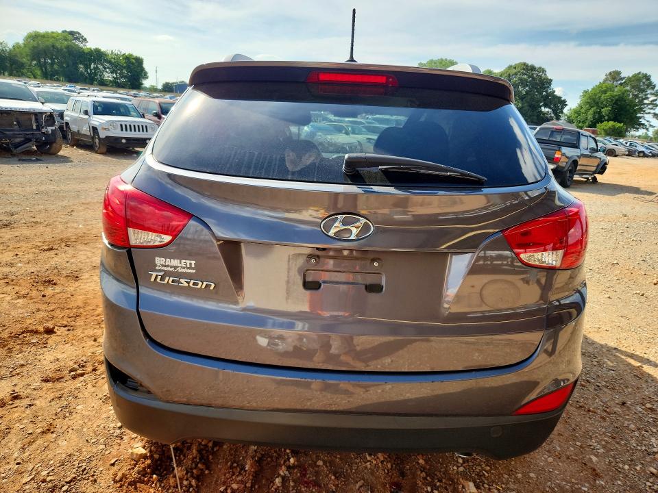 2015 Hyundai Tucson VIN KM8JU3AG7FU988378 COPART salvage auction — SIDE, Al - Cert Of Title-Salvage Title, sold $1,400 on 2026-07-22 (photo 6)