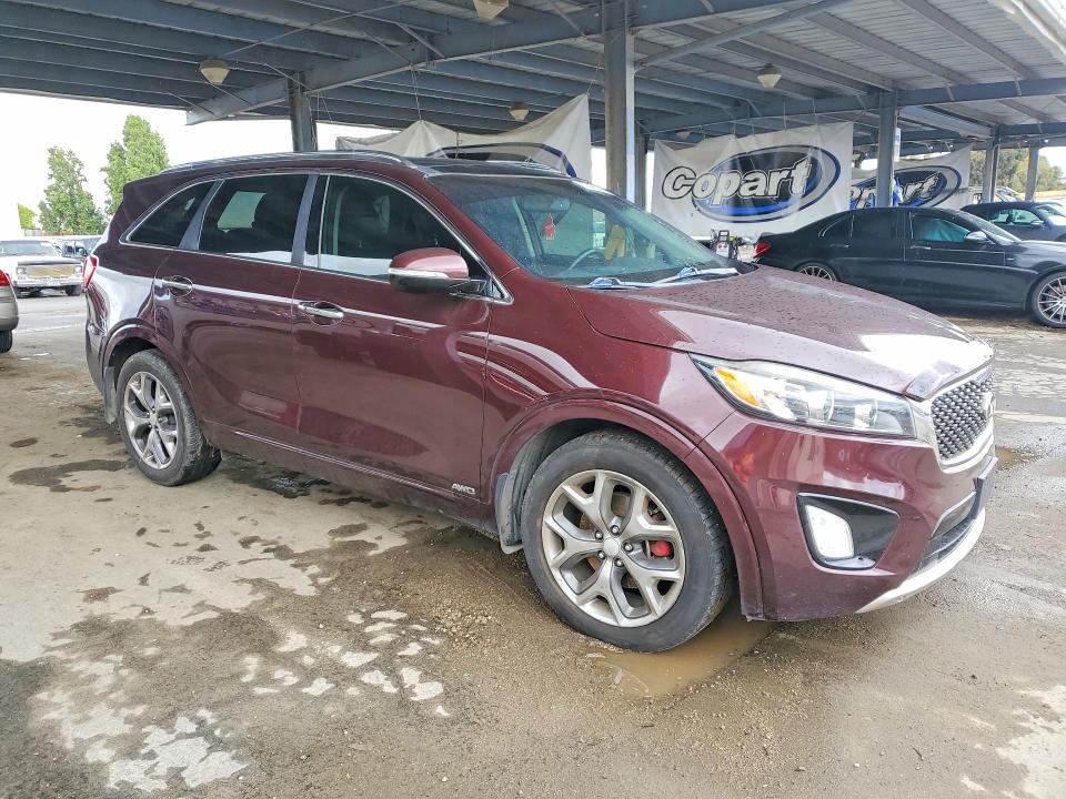 2016 Kia Sorento VIN 5XYPKDA50GG121383 COPART salvage auction — MECHANICAL, Ca - Dis/Dlr/Exp Only Clean Title, sold $2,200 on 2026-07-28 (photo 4)