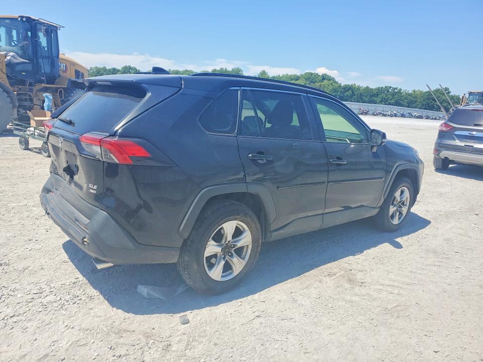 2019 Toyota VIN JTMP1RFV7KJ005227 COPART salvage auction — REAR END, Nc - Salvage Certificate Of Title, sold $250 on 2026-07-29 (photo 3)