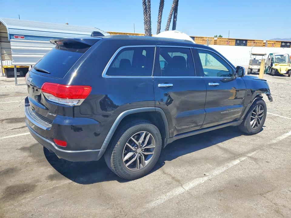 2018 Jeep Cherokee VIN 1C4RJEBG0JC132073 COPART salvage auction — FRONT END, CA - SALVAGE CERTIFICATE, sold $5,200 on 2026-07-02 (photo 3)