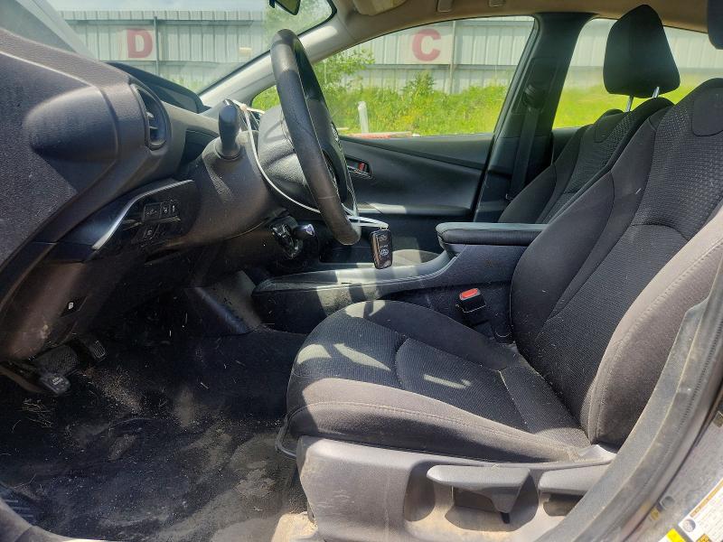 2021 Toyota Prius VIN JTDKAMFU7M3151395 COPART salvage auction — FRONT END, Mi - Scrap Certificate Of Title, sold $200 on 2026-07-29 (photo 7)