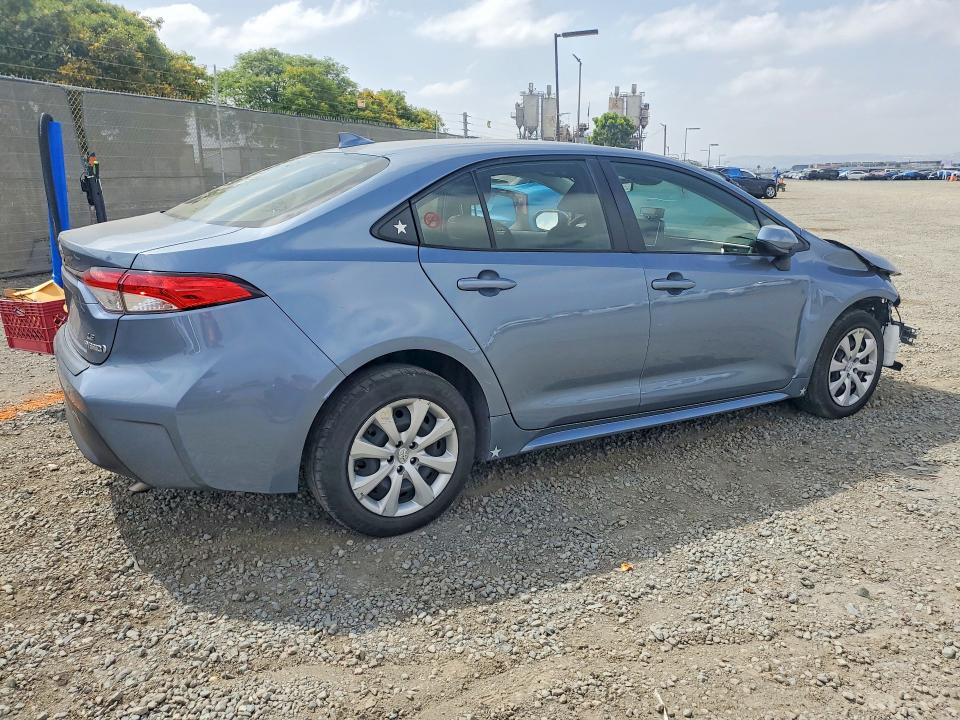 2023 Toyota Corolla VIN JTDBCMFE8P3016868 COPART salvage auction — FRONT END, Ca - Salvage Certificate, sold $4,150 on 2026-07-08 (photo 3)