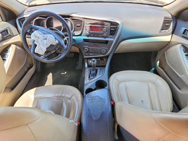 2011 Kia Optima VIN KNAGM4A7XB5161349 COPART salvage auction — FRONT END, AL - CERT OF TITLE-SALVAGE TITLE, sold $425 on 2026-07-29 (photo 8)