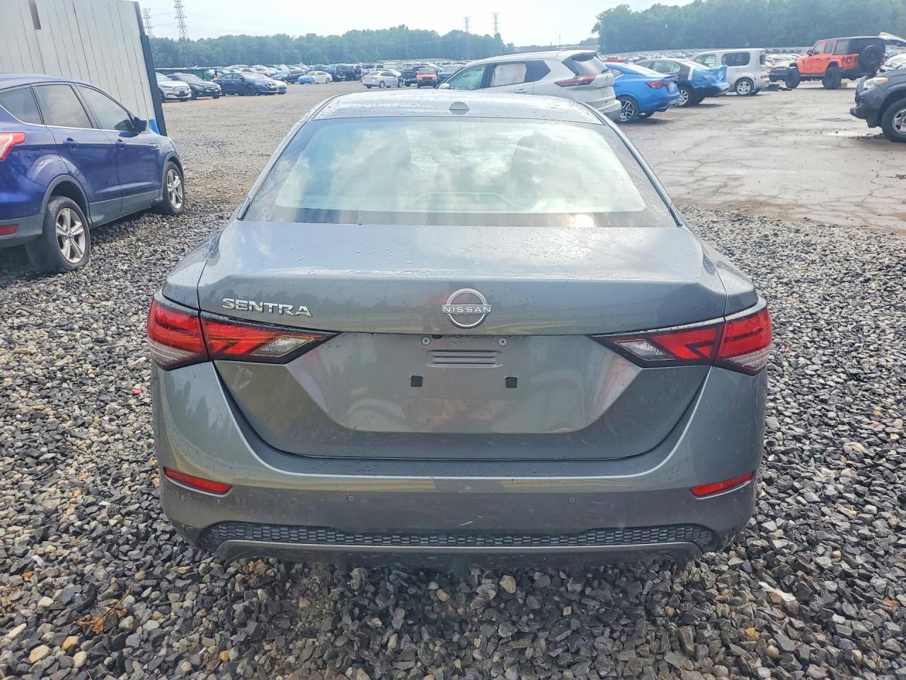 2025 Nissan Sentra VIN 3N1AB8CV2SY308707 COPART salvage auction — Front End, TN - SALVAGE CERTIFICATE, sold $2,100 on 2026-07-09 (photo 6)