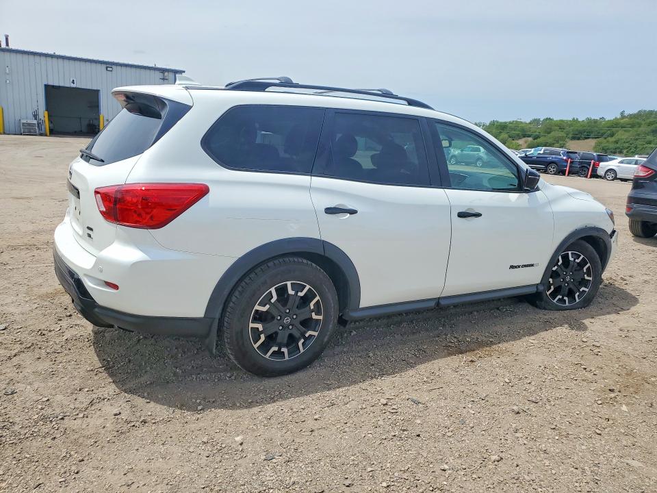 2020 Nissan Pathfinder VIN 5N1DR2CM1LC649743 COPART salvage auction — FRONT END, Il - Salvage Certificate, sold $1,500 on 2026-07-09 (photo 3)
