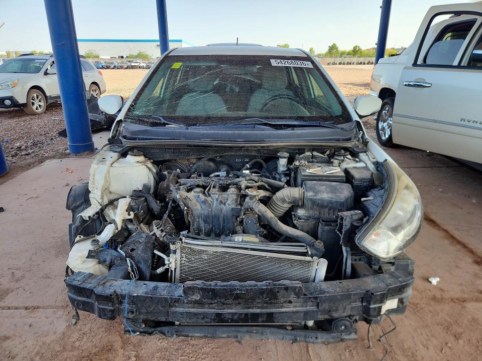 2013 Hyundai Accent VIN KMHCU5AE0DU096571 COPART salvage auction — FRONT END, MT - CERTIFICATE OF TITLE, sold $400 on 2026-07-30 (photo 5)