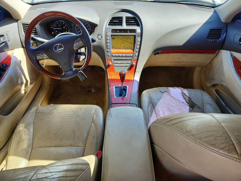 2010 Lexus ES VIN JTHBK1EG0A2401700 COPART salvage auction — FRONT END, Nc - Salvage Certificate Of Title, sold $575 on 2026-07-15 (photo 8)