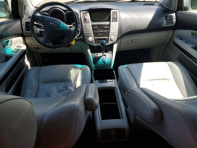 2008 Lexus Rx 350 VIN 2T2GK31U58C053107 COPART salvage auction — FRONT END, Ca - Salvage Certificate, sold $775 on 2026-07-02 (photo 8)